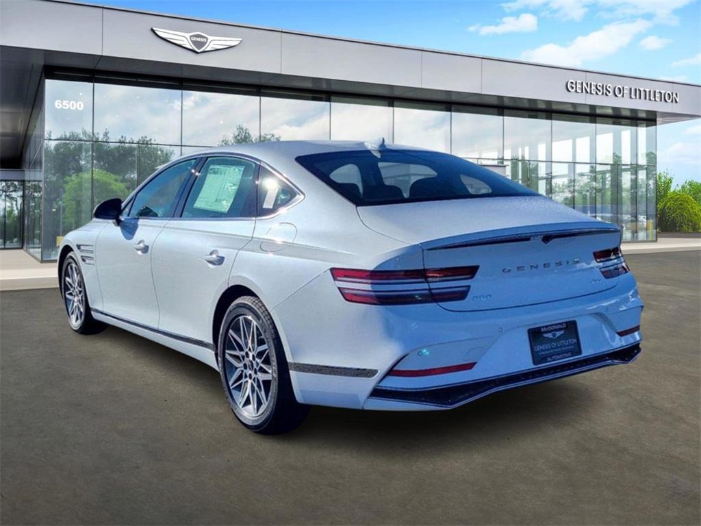 new 2025 Genesis G80 car, priced at $59,130