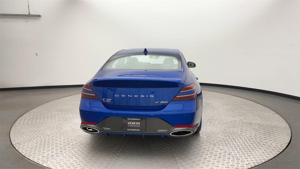 used 2025 Genesis G70 car, priced at $53,569