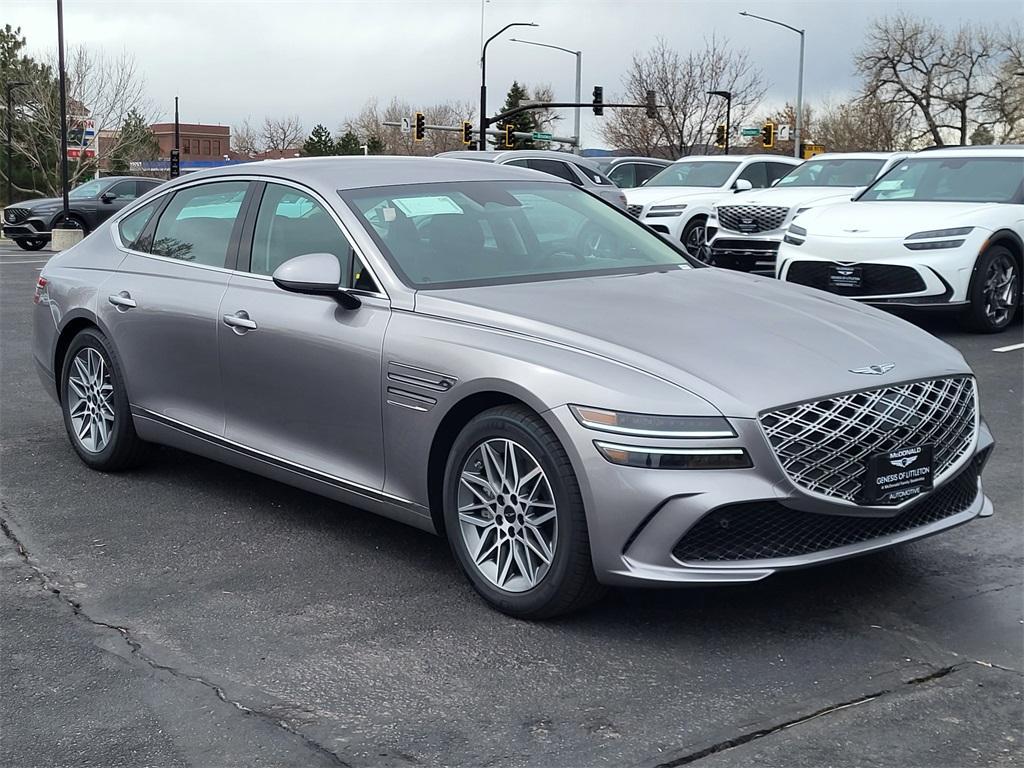 new 2025 Genesis G80 car, priced at $59,275