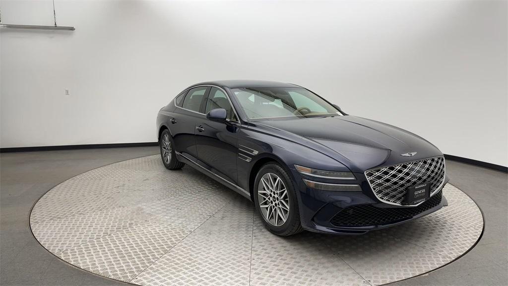 used 2025 Genesis G80 car, priced at $53,312