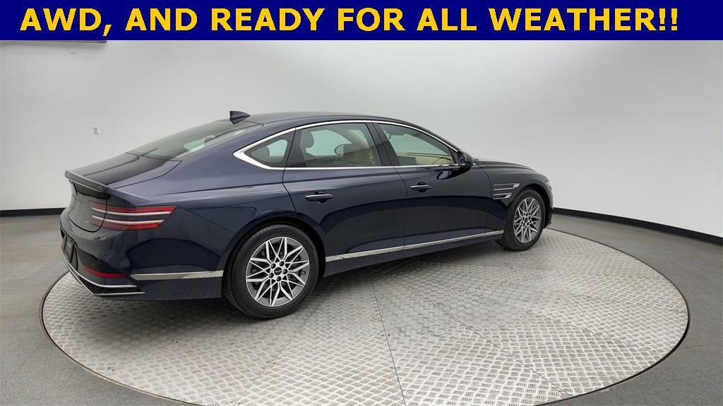 used 2025 Genesis G80 car, priced at $46,990