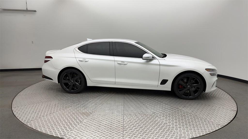 used 2022 Genesis G70 car, priced at $36,500