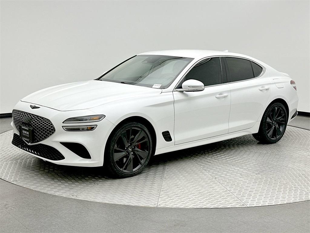 used 2022 Genesis G70 car, priced at $36,500