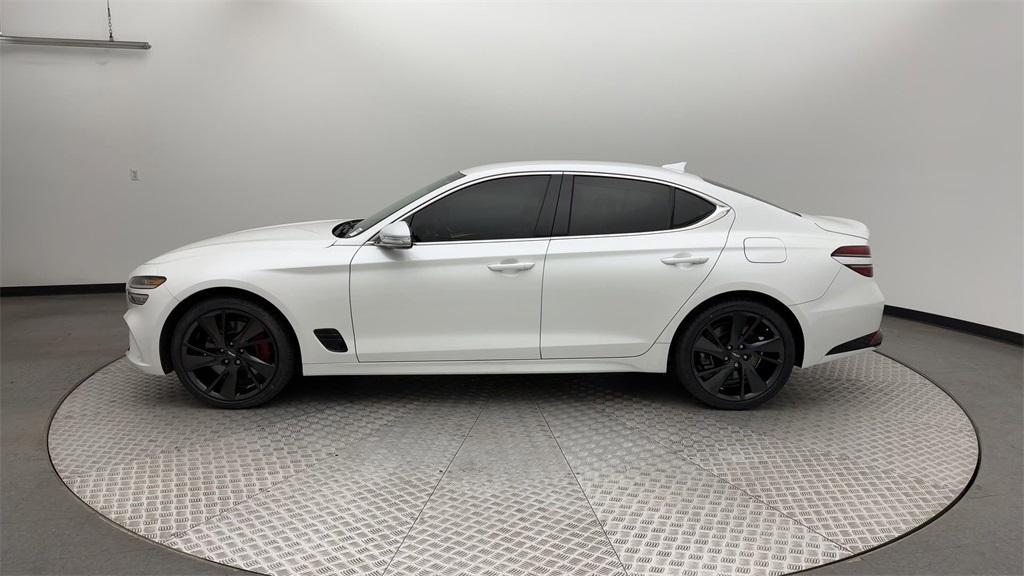 used 2022 Genesis G70 car, priced at $36,500