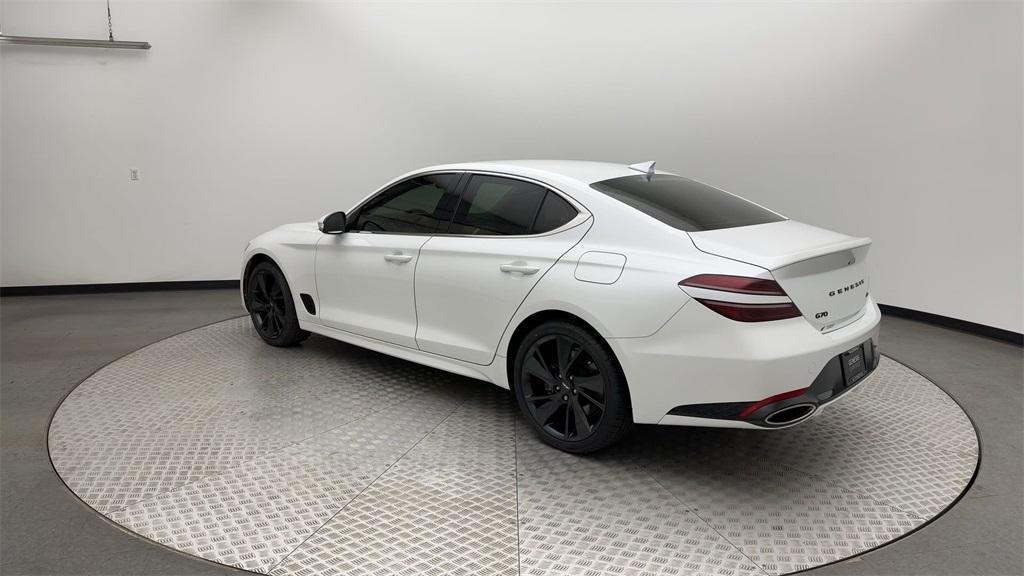 used 2022 Genesis G70 car, priced at $36,500