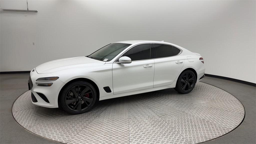 used 2022 Genesis G70 car, priced at $36,500