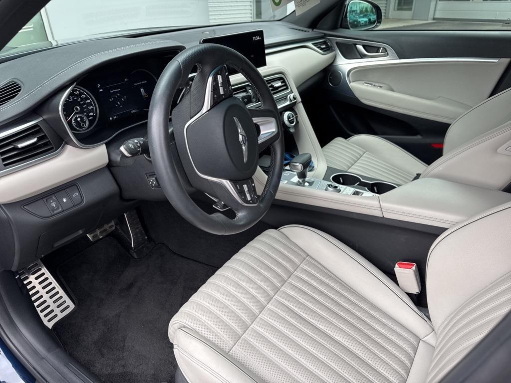 used 2022 Genesis G70 car, priced at $36,500