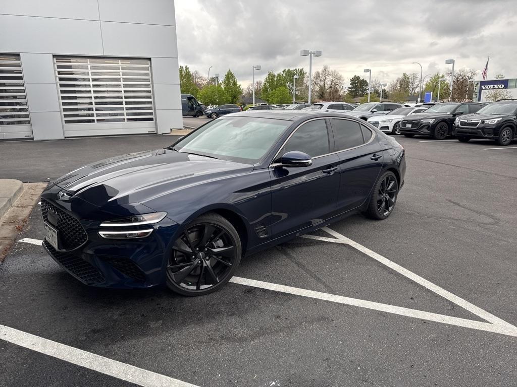 used 2022 Genesis G70 car, priced at $36,500