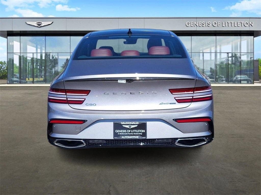 new 2025 Genesis G80 car, priced at $79,470