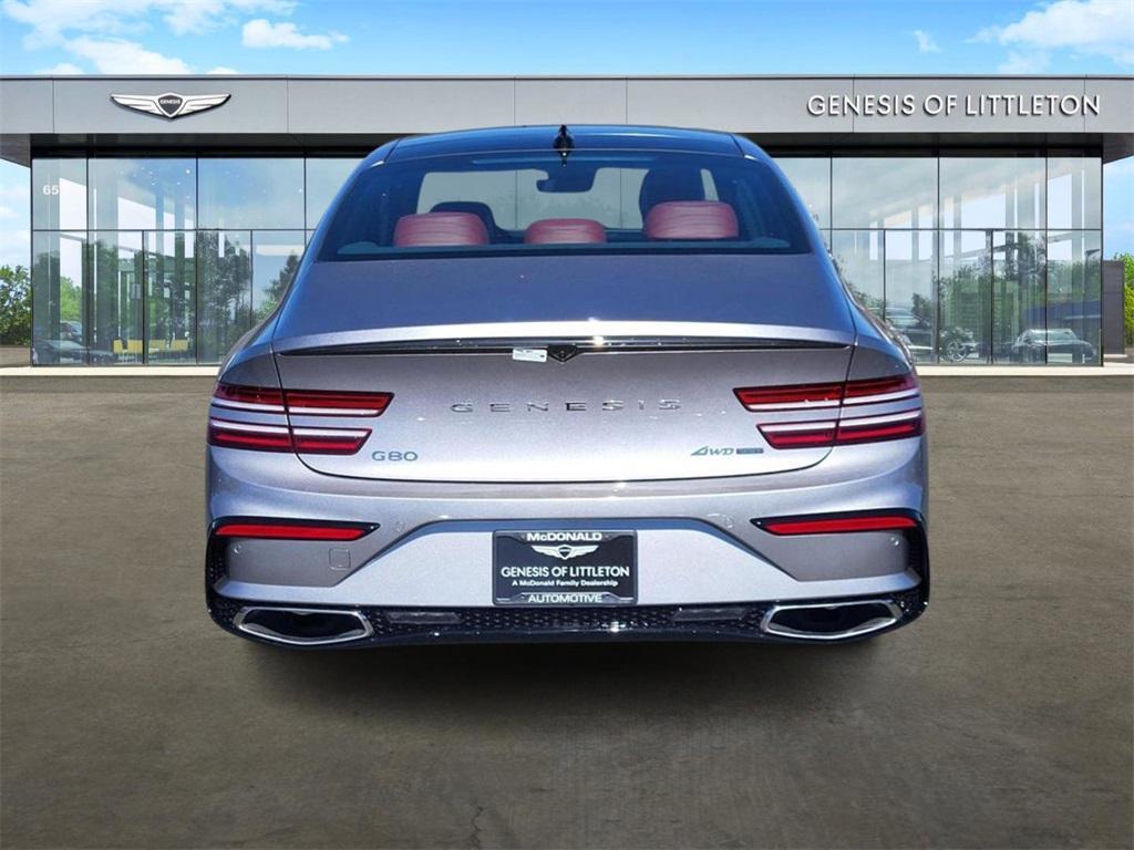 new 2025 Genesis G80 car, priced at $78,970