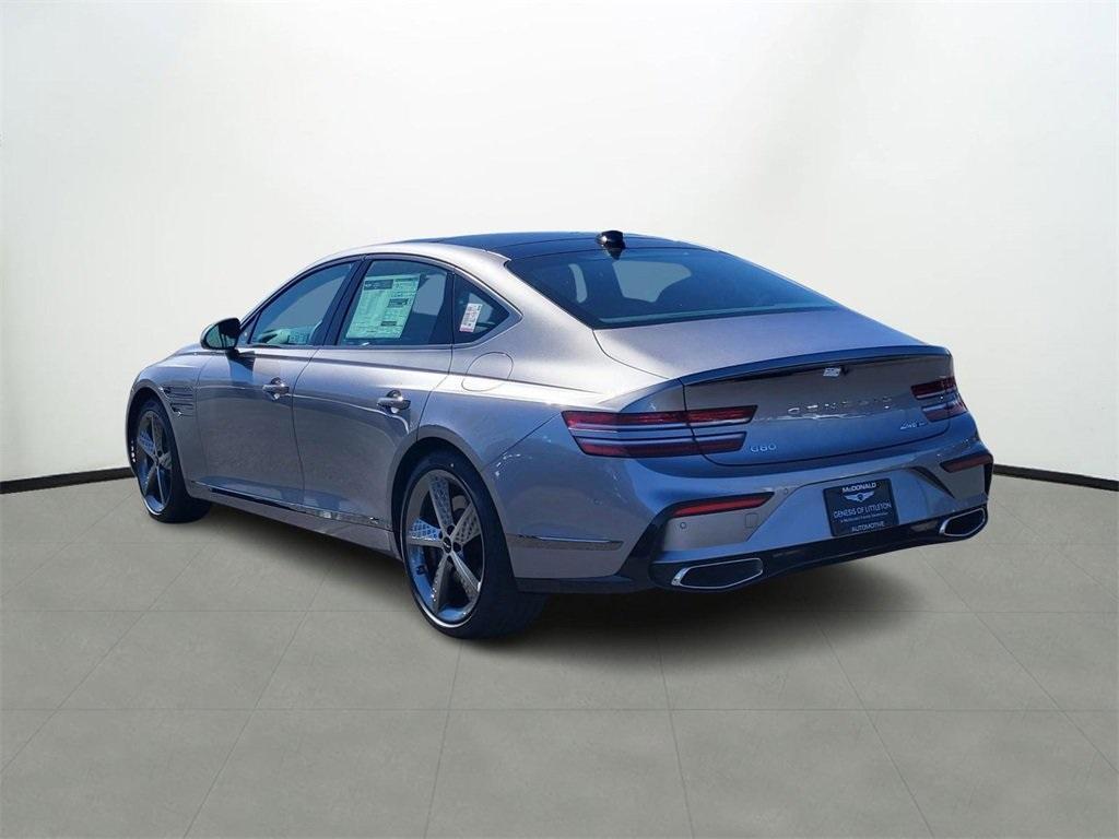 new 2025 Genesis G80 car, priced at $78,970