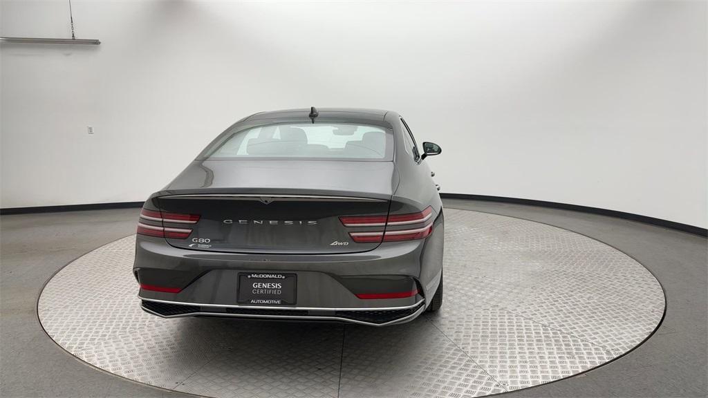 used 2025 Genesis G80 car, priced at $51,447