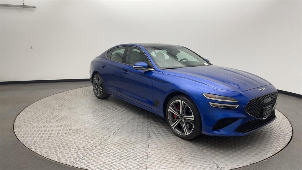 used 2025 Genesis G70 car, priced at $46,800