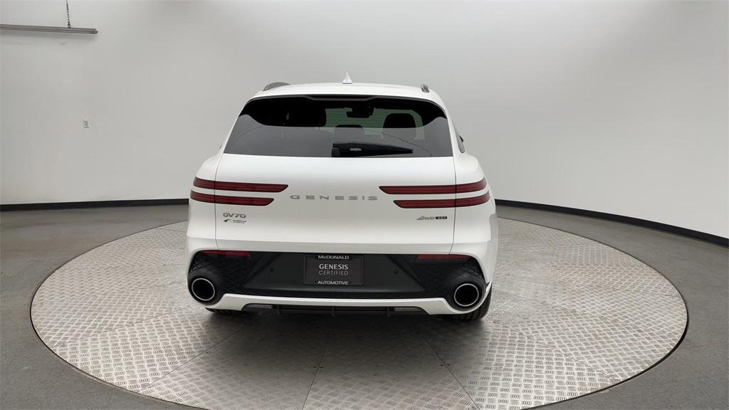 used 2025 Genesis GV70 car, priced at $59,900