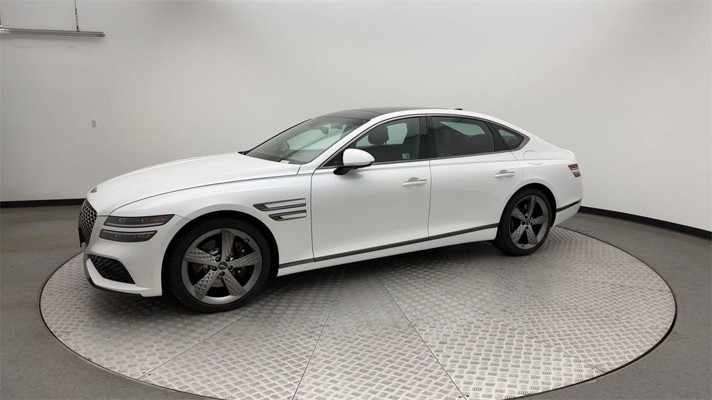 used 2024 Genesis G80 car, priced at $59,819