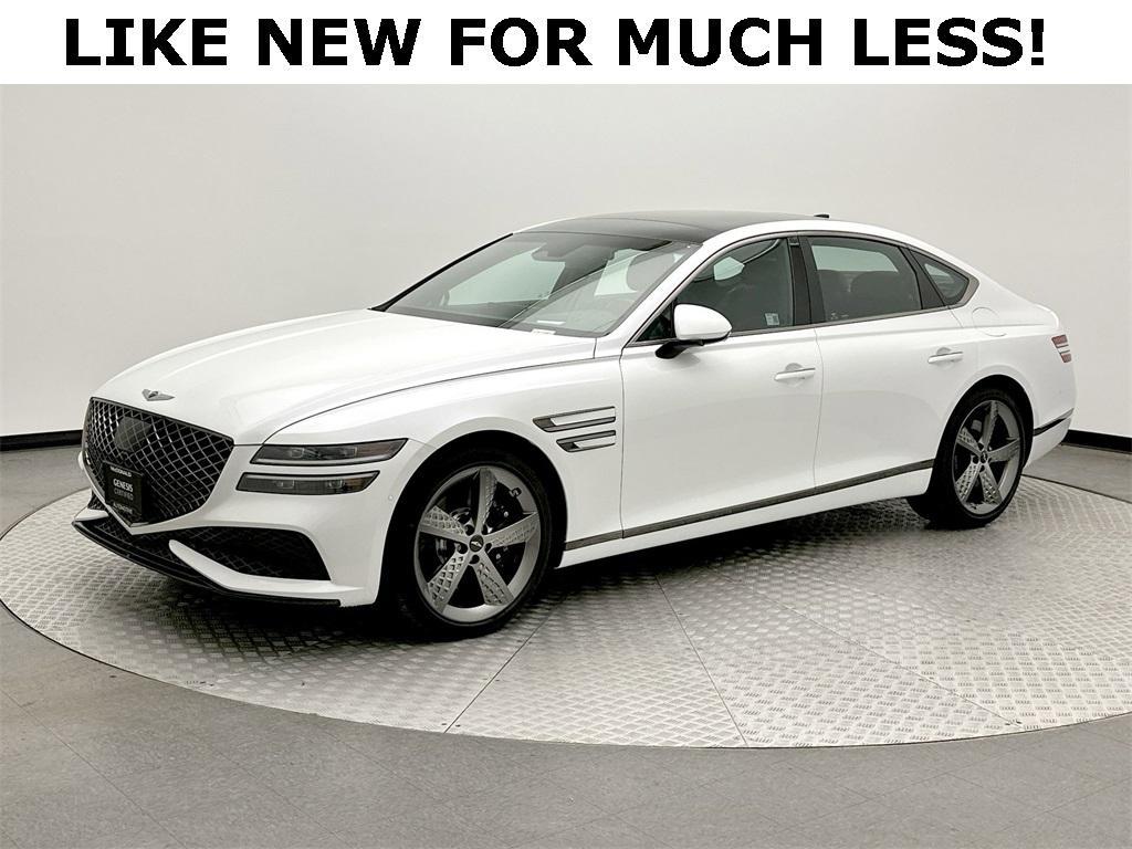 used 2024 Genesis G80 car, priced at $59,819