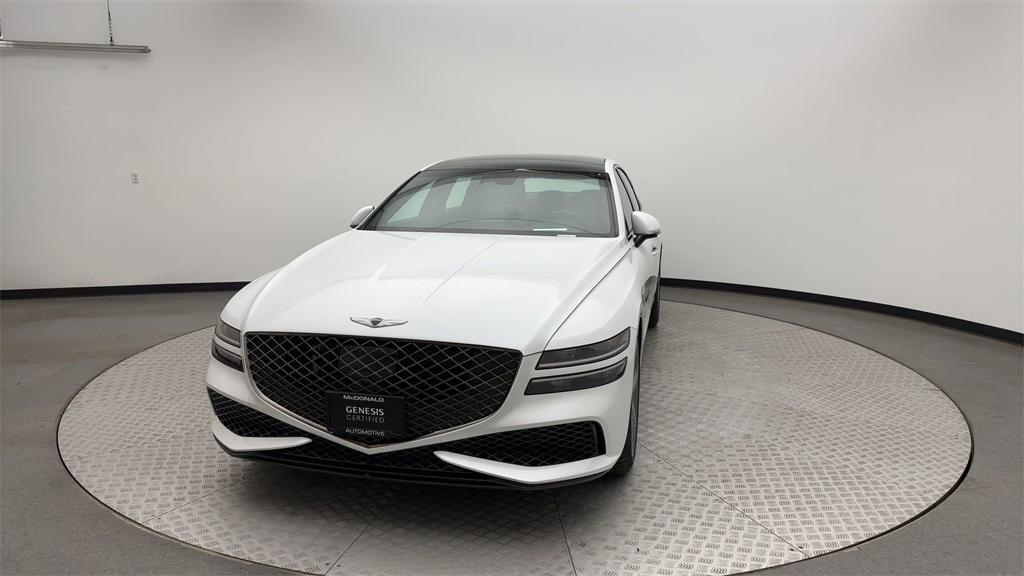 used 2024 Genesis G80 car, priced at $59,819