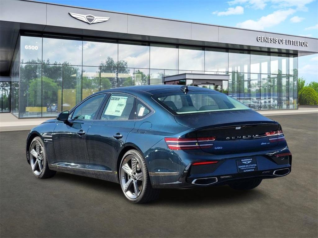 new 2025 Genesis G80 car, priced at $78,925