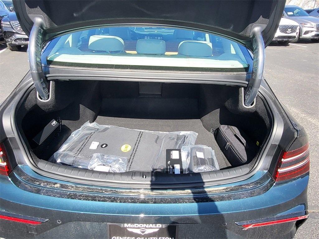 new 2025 Genesis G80 car, priced at $78,925
