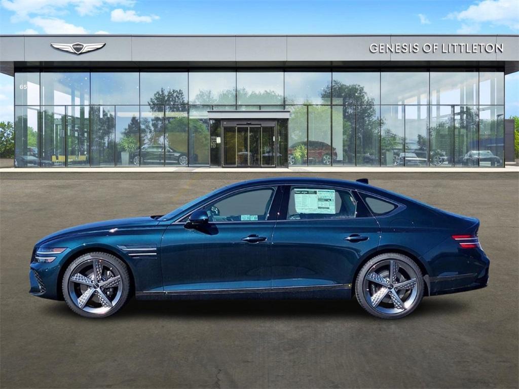 new 2025 Genesis G80 car, priced at $78,925