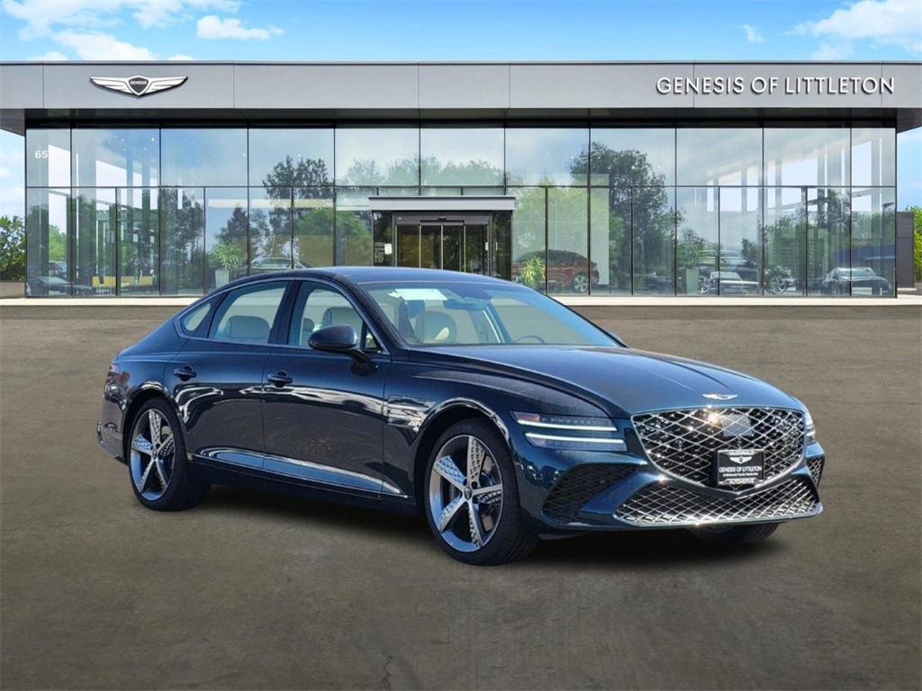 new 2025 Genesis G80 car, priced at $78,925