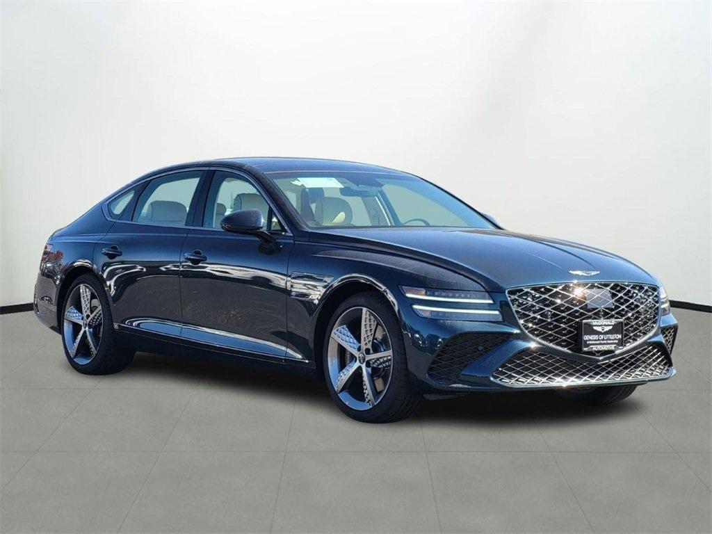 new 2025 Genesis G80 car, priced at $78,925