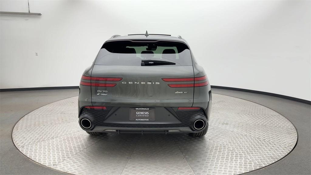 used 2025 Genesis GV70 car, priced at $51,542