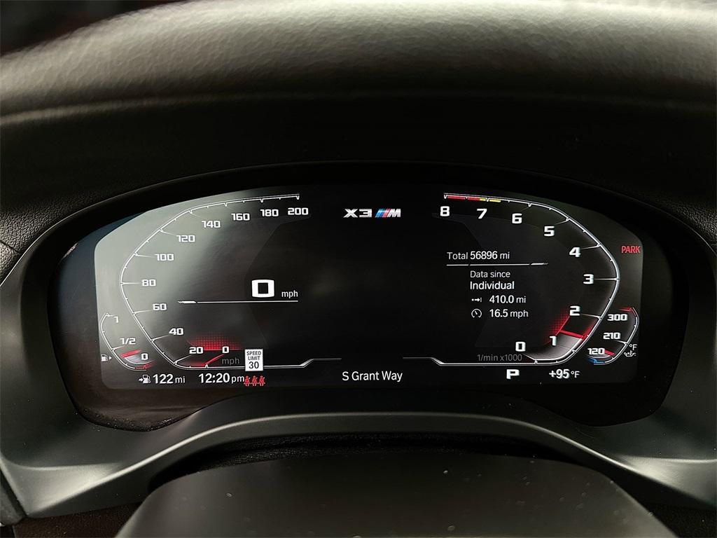 used 2021 BMW X3 M car, priced at $48,797
