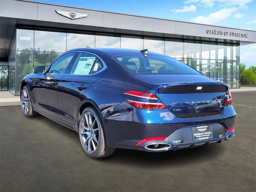 new 2026 Genesis G70 car, priced at $47,929