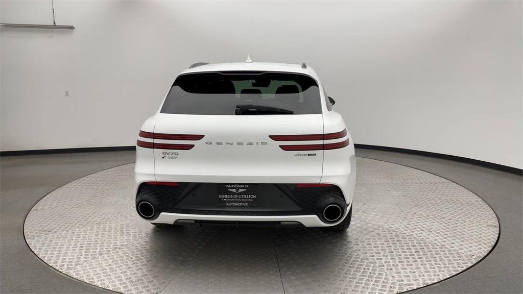 used 2022 Genesis GV70 car, priced at $32,300