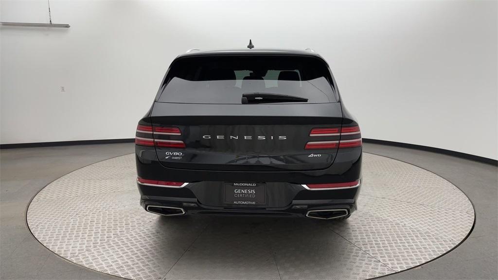 used 2024 Genesis GV80 car, priced at $56,900