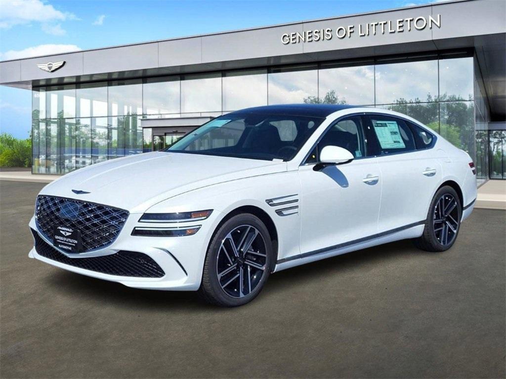 new 2025 Genesis G80 car, priced at $63,075