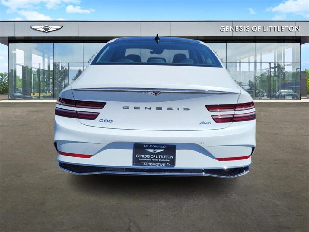 new 2025 Genesis G80 car, priced at $63,075