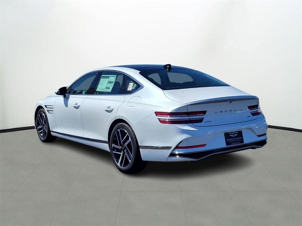 new 2025 Genesis G80 car, priced at $63,075