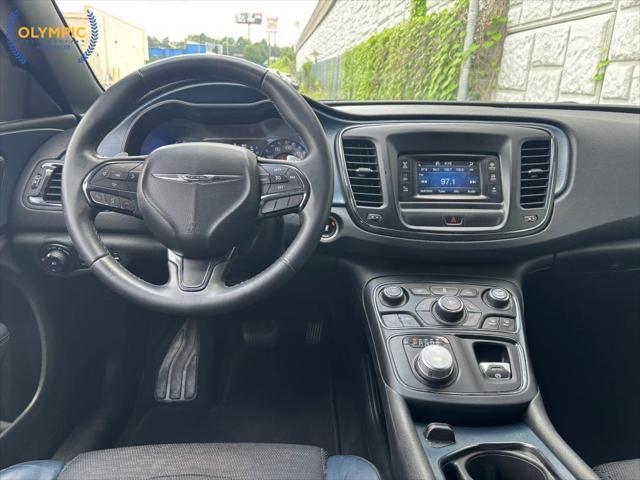 used 2015 Chrysler 200 car, priced at $10,995