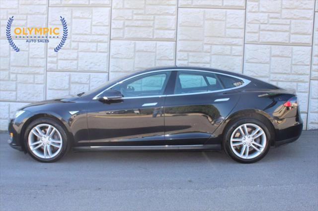 used 2015 Tesla Model S car, priced at $18,500