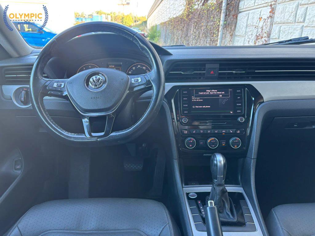 used 2020 Volkswagen Passat car, priced at $13,500