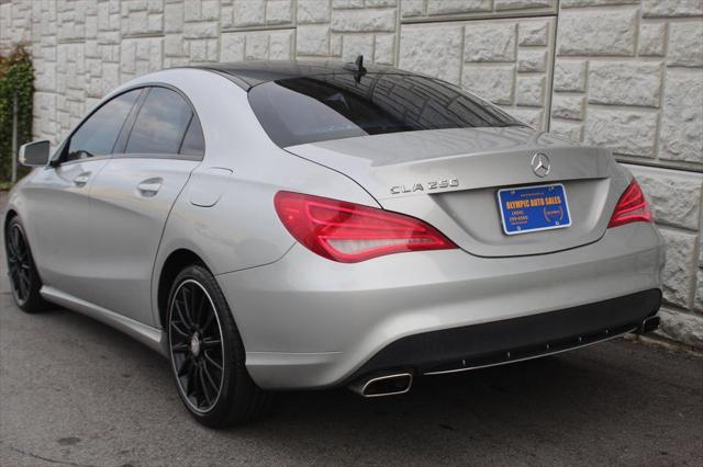 used 2014 Mercedes-Benz CLA-Class car, priced at $13,800