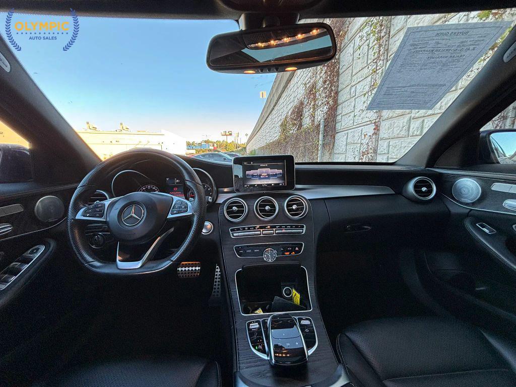 used 2015 Mercedes-Benz C-Class car, priced at $15,500