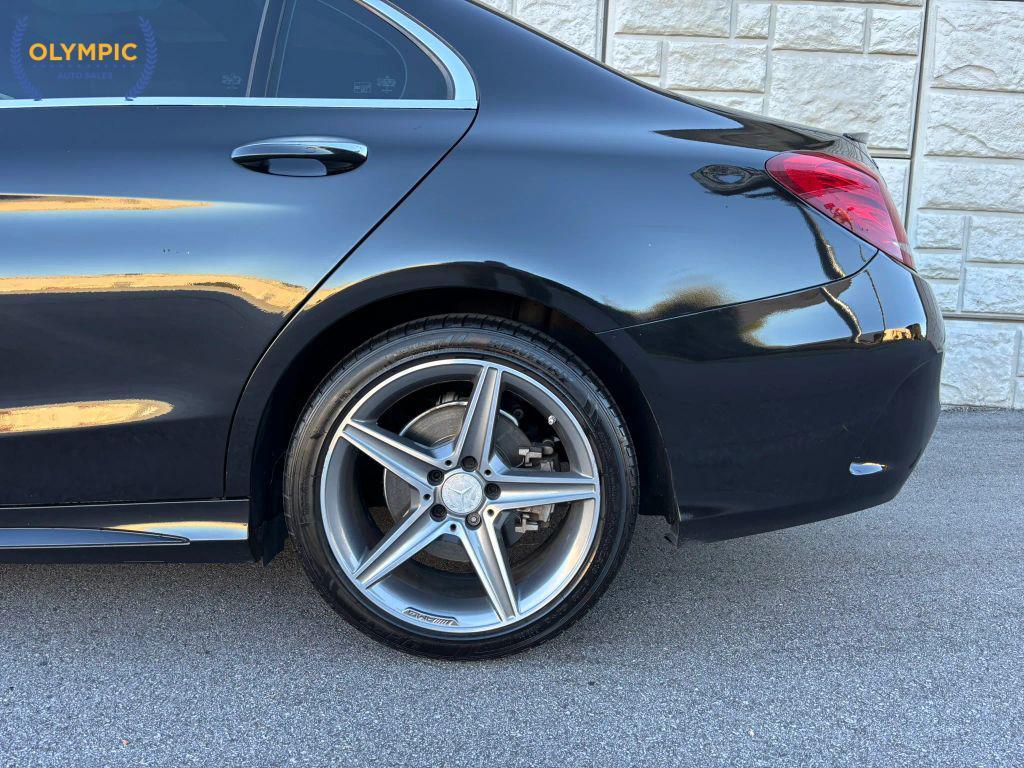 used 2015 Mercedes-Benz C-Class car, priced at $15,500