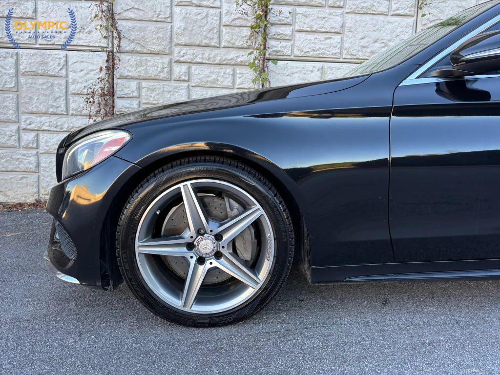 used 2015 Mercedes-Benz C-Class car, priced at $15,500