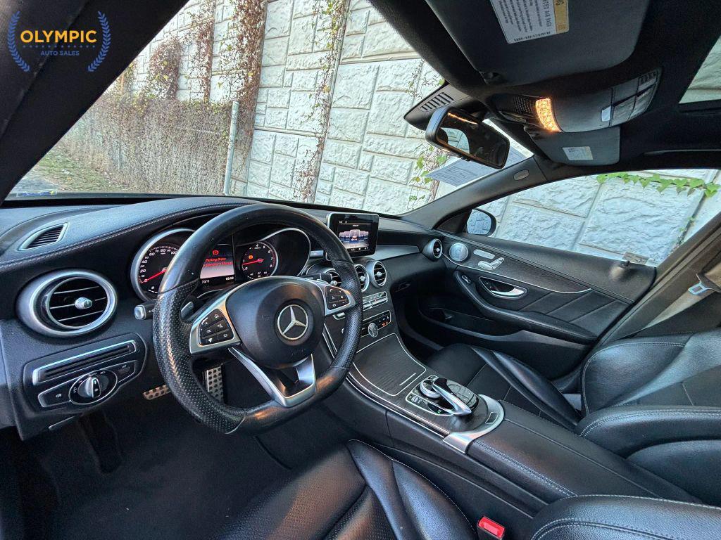 used 2015 Mercedes-Benz C-Class car, priced at $15,500