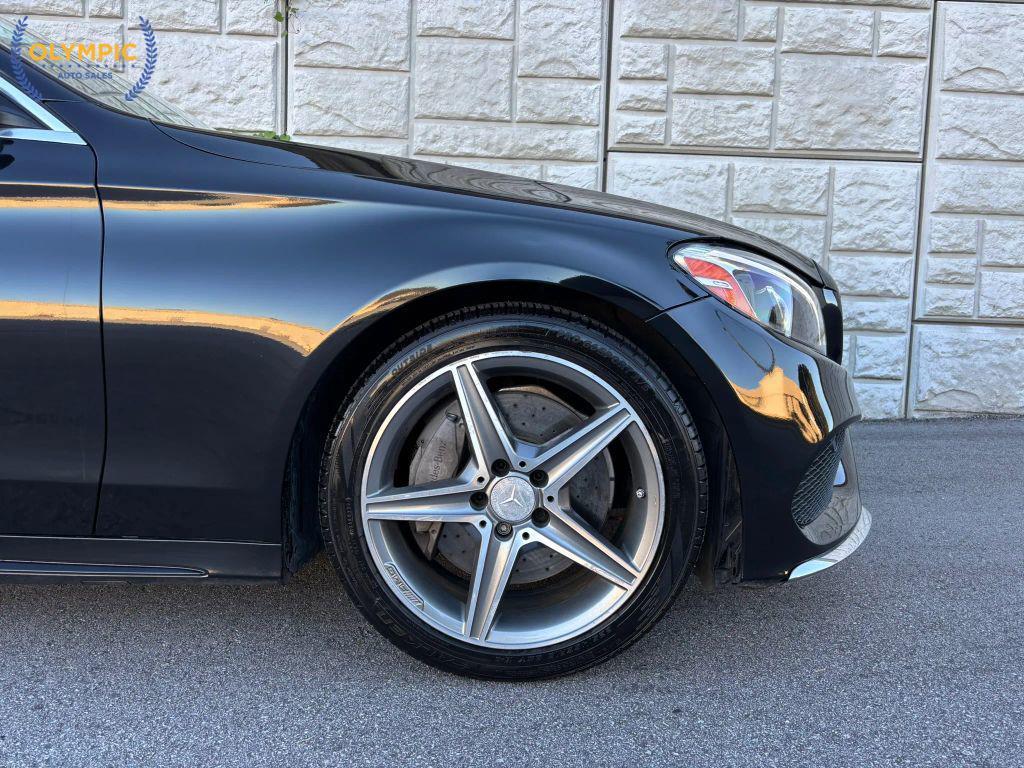 used 2015 Mercedes-Benz C-Class car, priced at $15,500