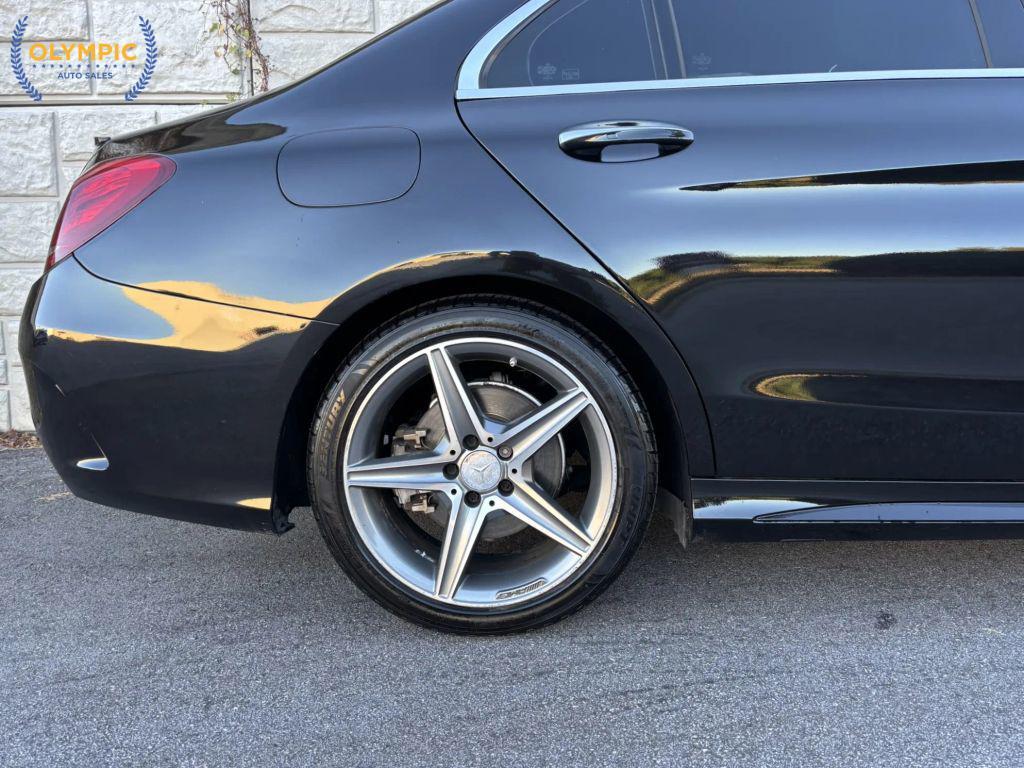 used 2015 Mercedes-Benz C-Class car, priced at $15,500