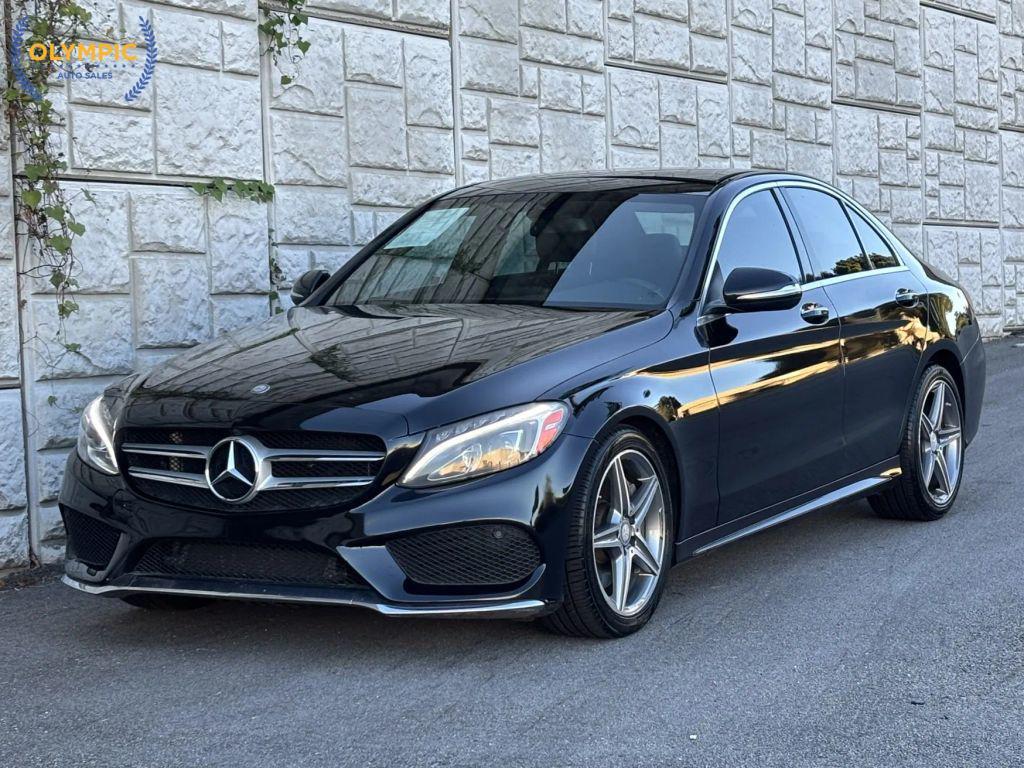 used 2015 Mercedes-Benz C-Class car, priced at $15,500