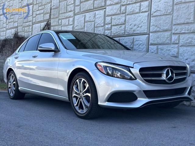 used 2018 Mercedes-Benz C-Class car, priced at $17,995