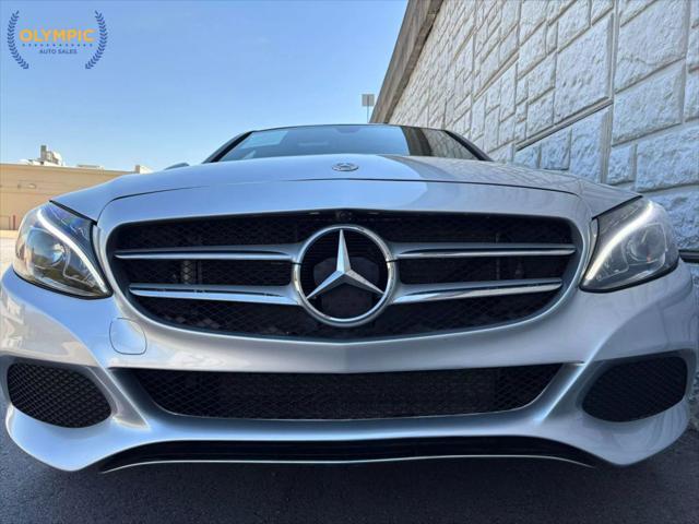 used 2018 Mercedes-Benz C-Class car, priced at $17,995