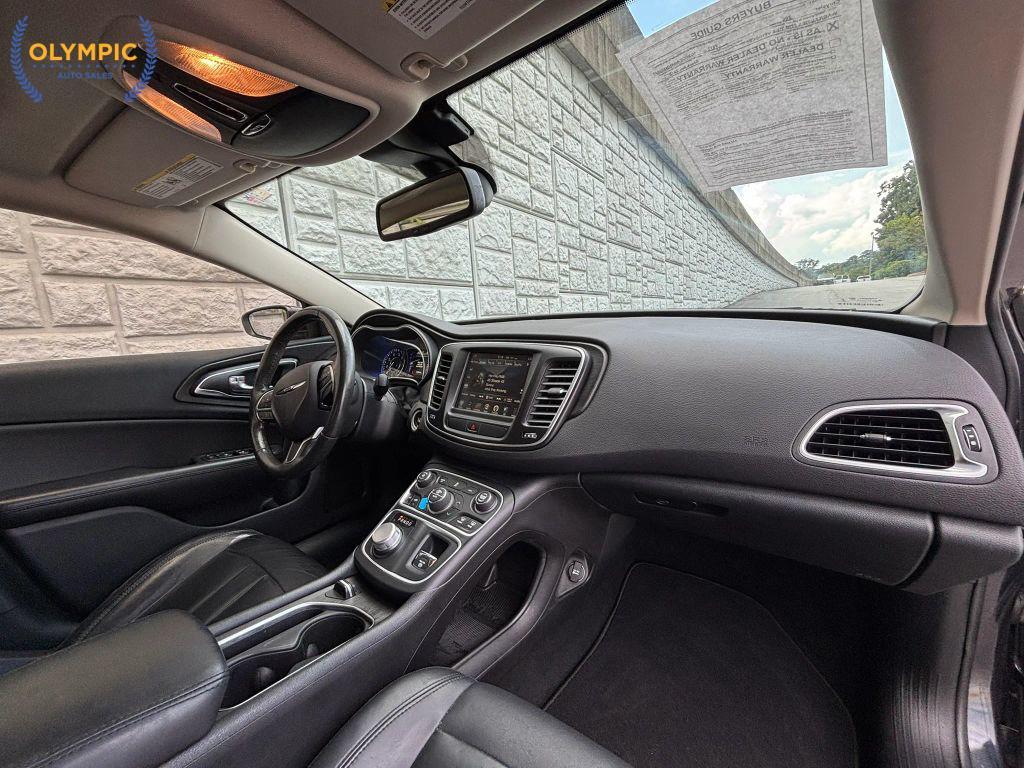 used 2017 Chrysler 200 car, priced at $13,595