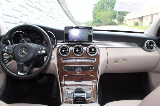 used 2015 Mercedes-Benz C-Class car, priced at $14,995