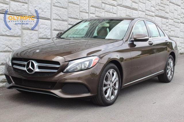 used 2015 Mercedes-Benz C-Class car, priced at $14,995